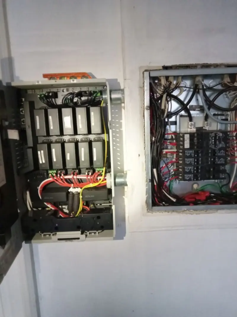 Electrical panel upgrade completed for Carbon Monoxide Detector Installation in Hollis